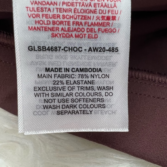 Gymshark Whitney Simmons Sport Bra Brown Size Small - Picture 9 of 10